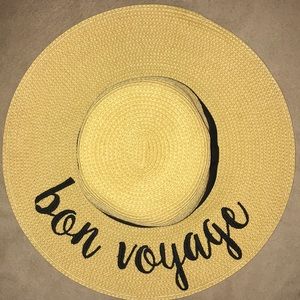 Bon Voyage beach hat